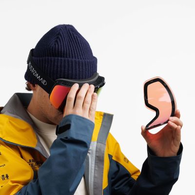 Skibrillen van Kustomaid met magnetische lenswissel